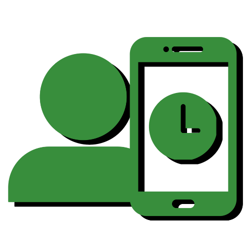 Punch Clock Kiosk Icon